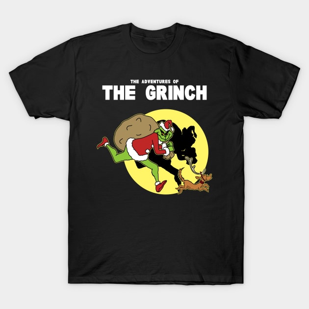 The Adventures Of The Grinch T-Shirt by maddude
